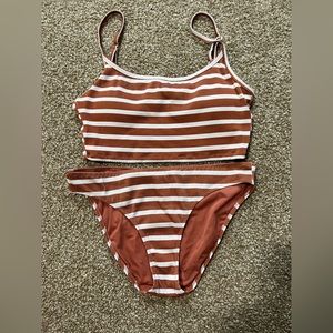 Aerie swimsuit top and bottoms size M